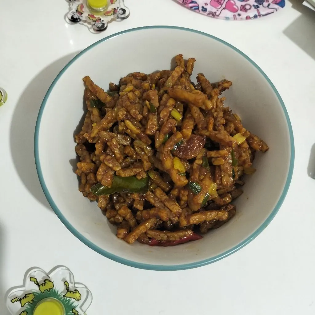 Tempe Oseng Bumbu Kunyit