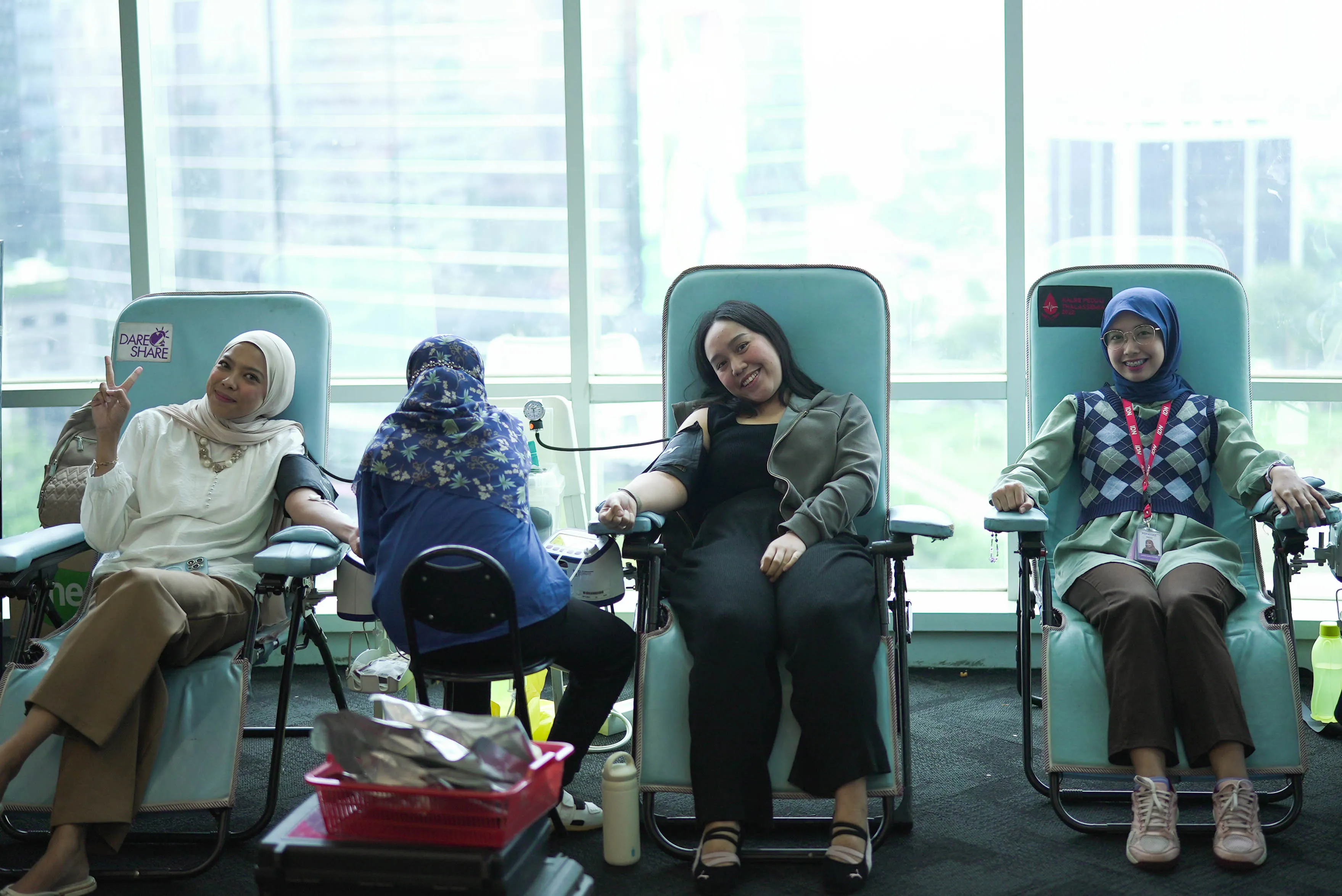 IDN Foundation Gelar Aksi Donor Darah Bersama Blood4Life