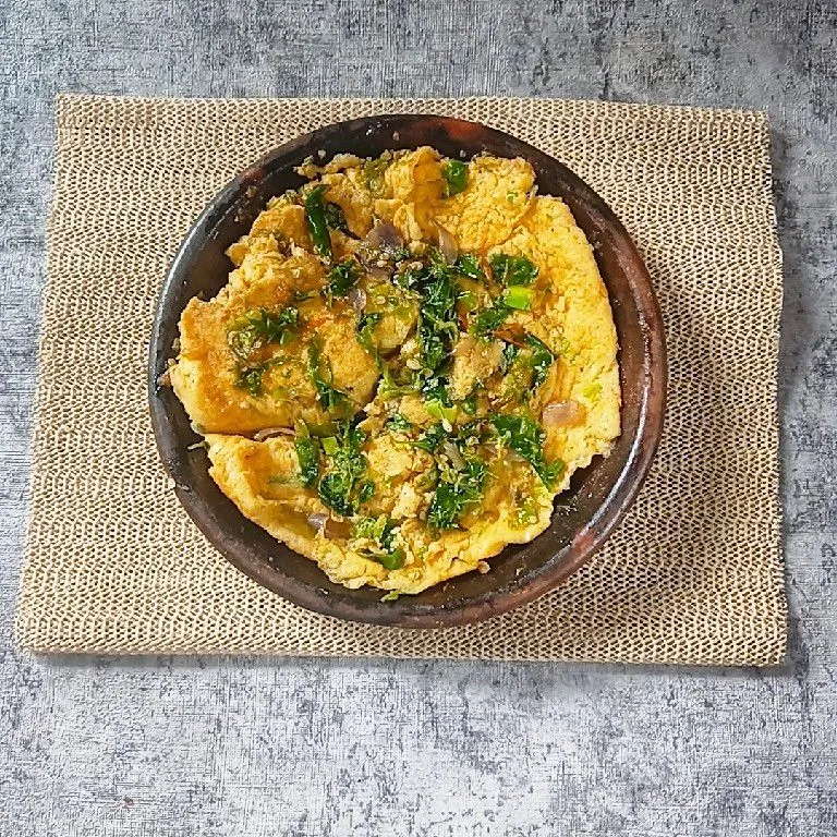 Telur Goreng Geprek Cabe Ijo