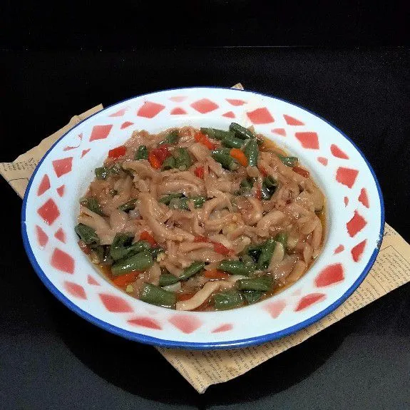 Oseng Jamur Tiram Kacang Panjang