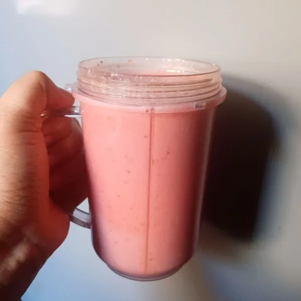 Blender sampai halus.