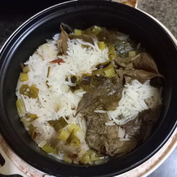 Masak hingga matang.