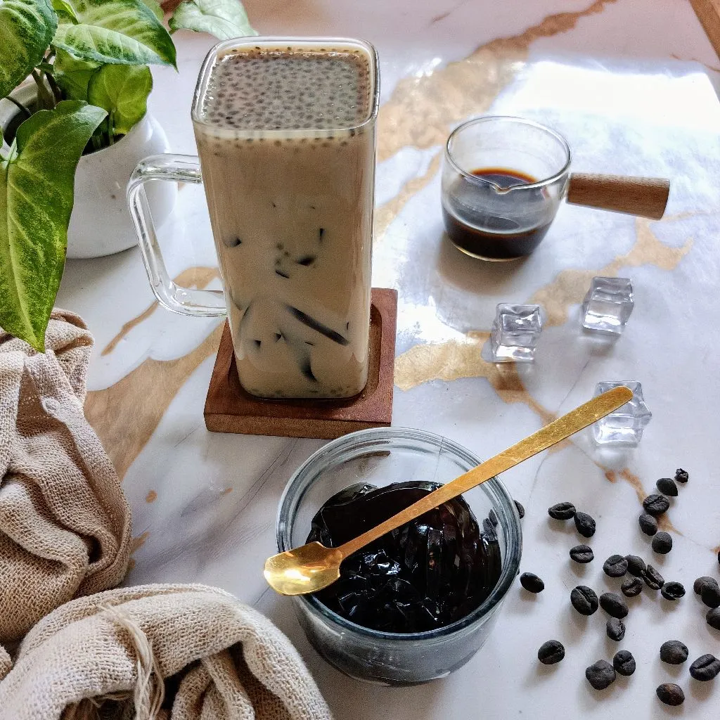 Cappucino Cincau dan Selasih