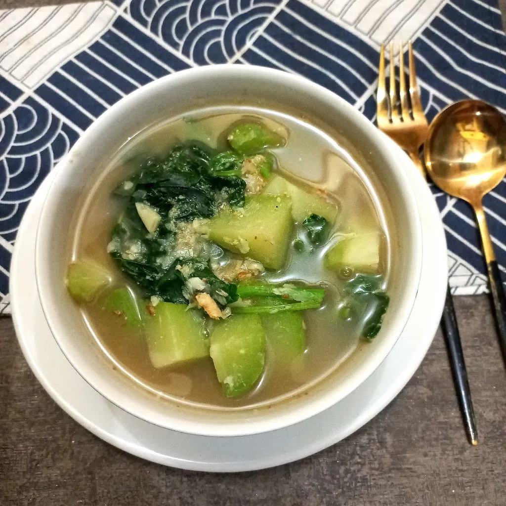 Sayur Bayam Dan Labu Siam