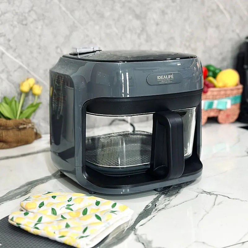 Dengan mangkok borosilikat bening berkapasitas besar, kamu bisa melihat langsung proses memasak tanpa harus membuka tutupnya. Tak hanya tampil cantik, tapi juga kuat terhadap panas tinggi, mudah dibersihkan, dan bebas lengket.