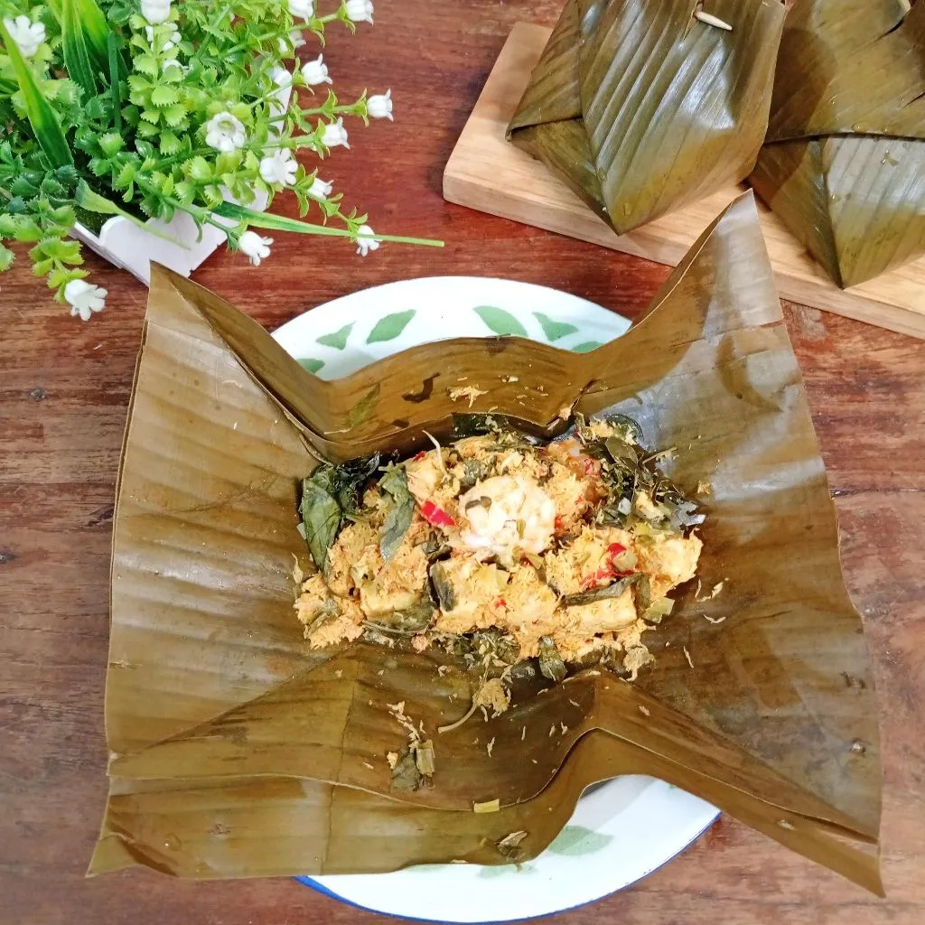 Bothok Tempe Udang #KurCepResepRp9000