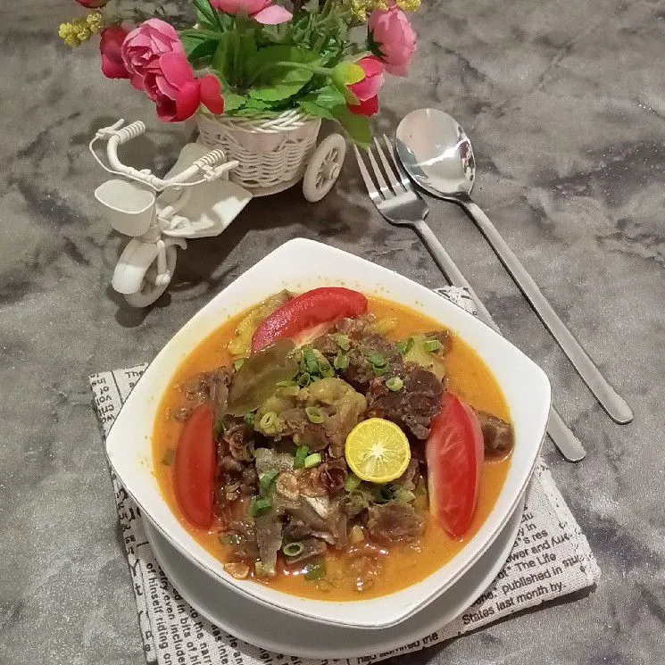 Soto Tangkar Iga Sapi