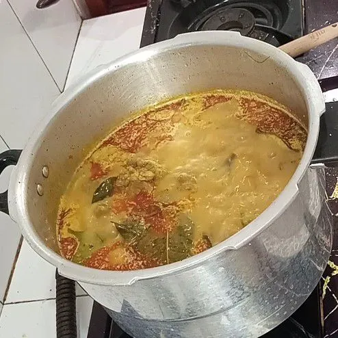 Masak sampai mendidih jangan lupa koreksi rasa