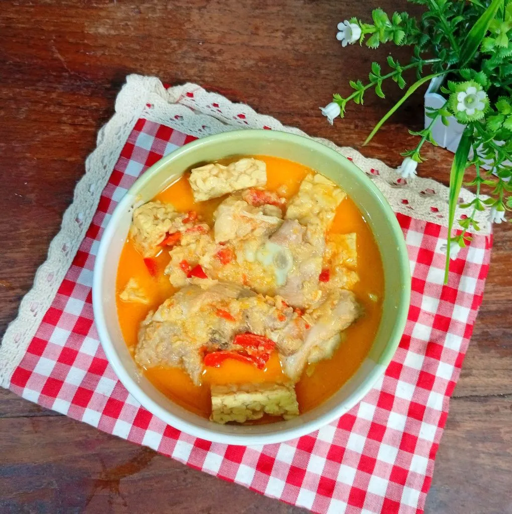 Sayur Tempe Ayam #KurCepResepRp9000