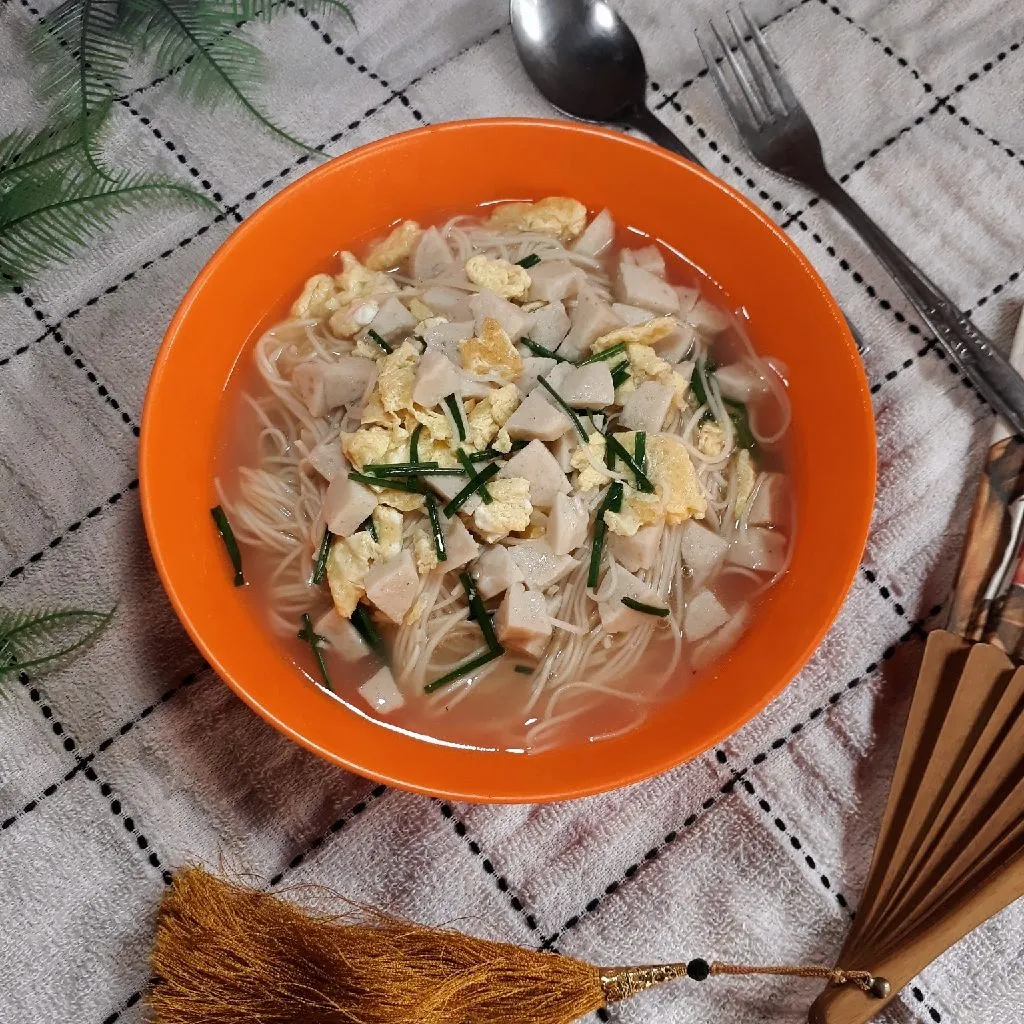 Misua Bakso Telur #KurCepResepRp9000