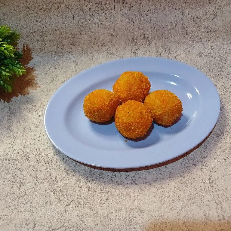 Bola-Bola Pisang Cokelat