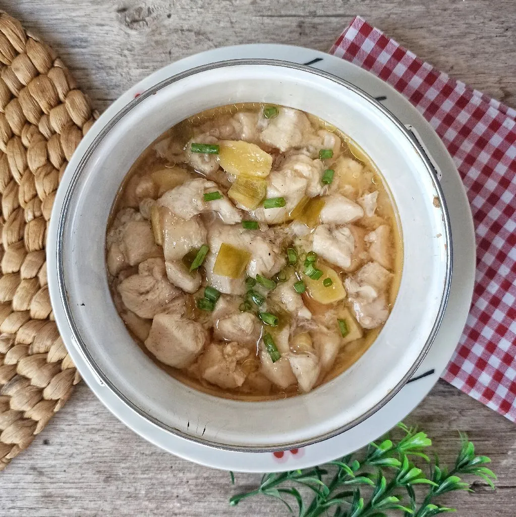 Dada Ayam Kukus Jahe