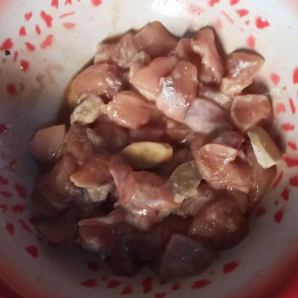 Beri jahe diiris dulu