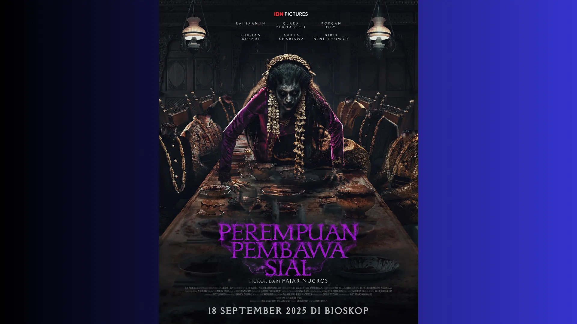​Poster Film Perempuan Pembawa Sial Resmi Dirilis