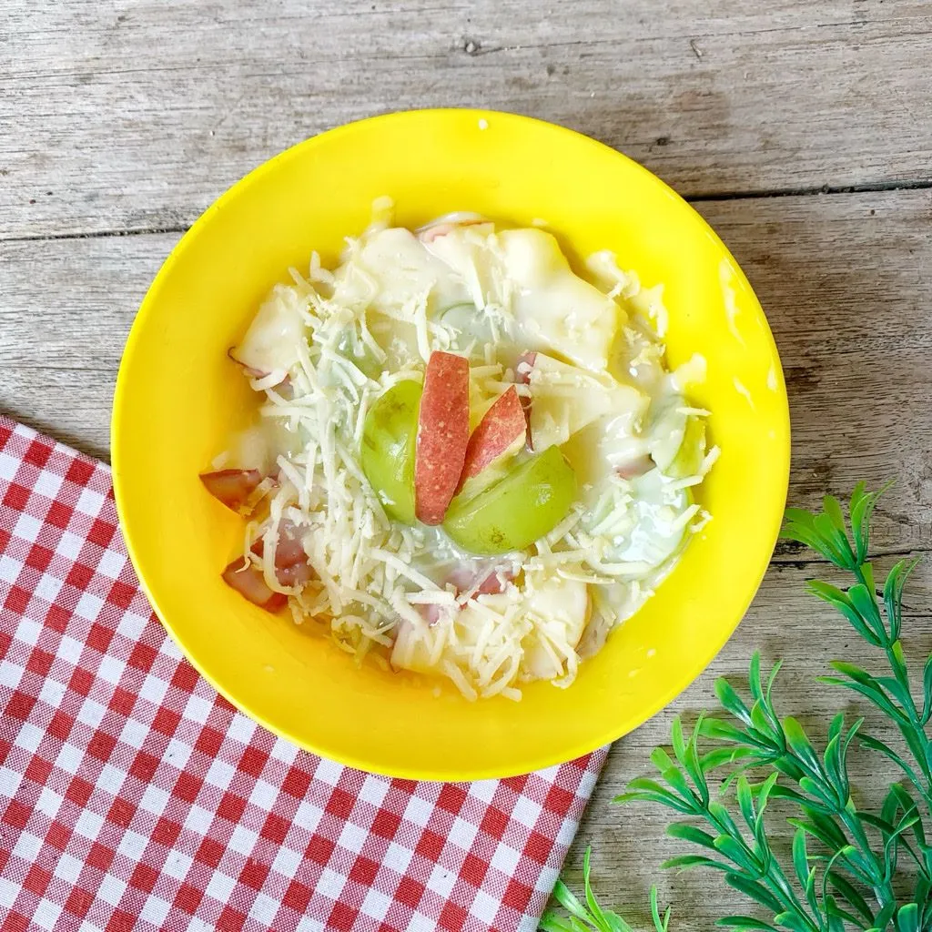 Salad Apel Anggur Hijau Kelengkeng