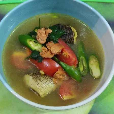 Sup Rempah Ikan Gabus