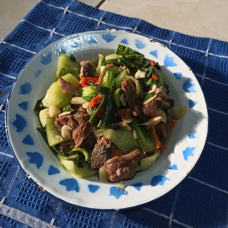 Oseng Pakcoy Daging