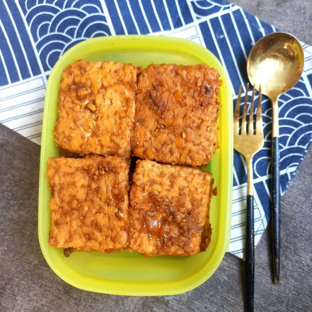 Tempe Ebi Bumbu Asam Manis