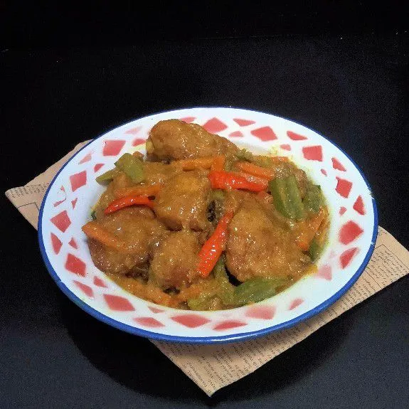 Ayam Acar Bumbu Kuning