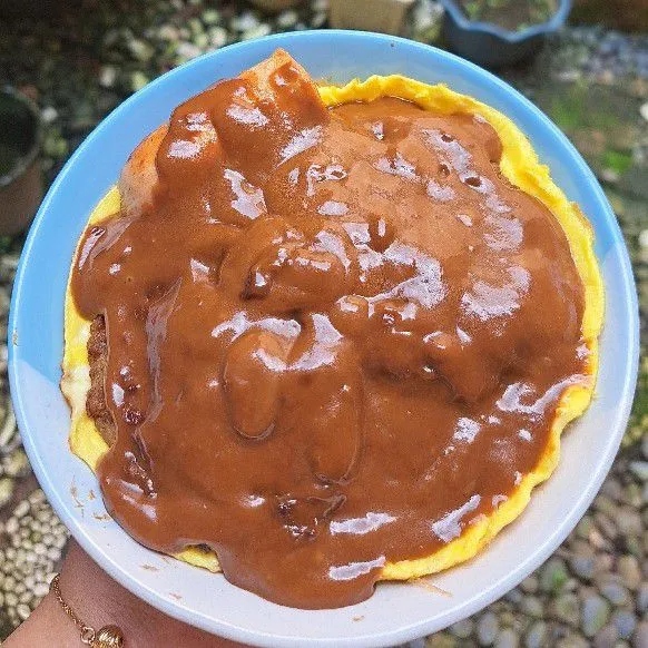 Beef Hamburg With Egg