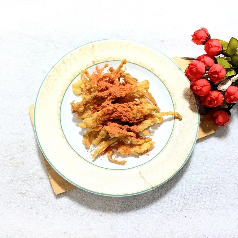 Jamur Enoki Crispy