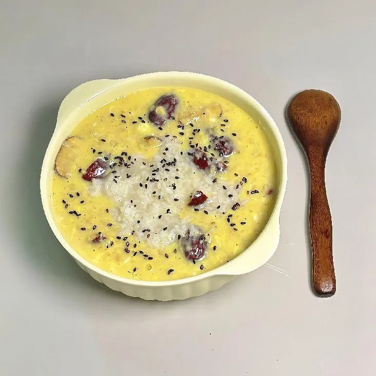 Nutty Egg Oatmeal Porridge