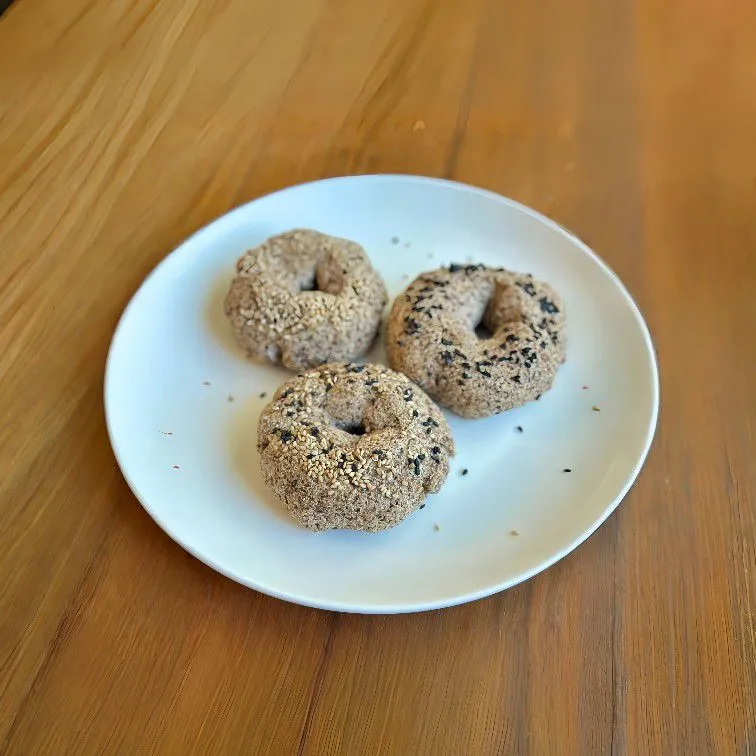 Rustic Coconut Bagel