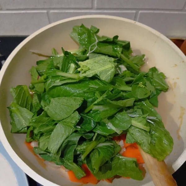 Setelah wortel empuk, masukkan horenzo.