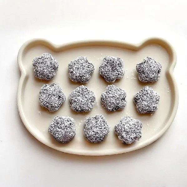 Purple Potato Rice Cakes