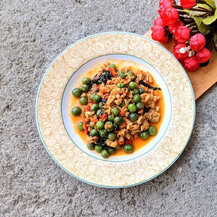 Tumis Leunca Tempe Pedas