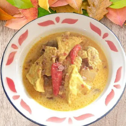 Orem-Orem Tahu Tempe Kikil