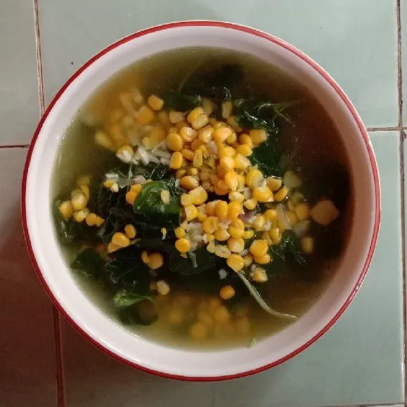 Sayur Bening Bayam Jagung