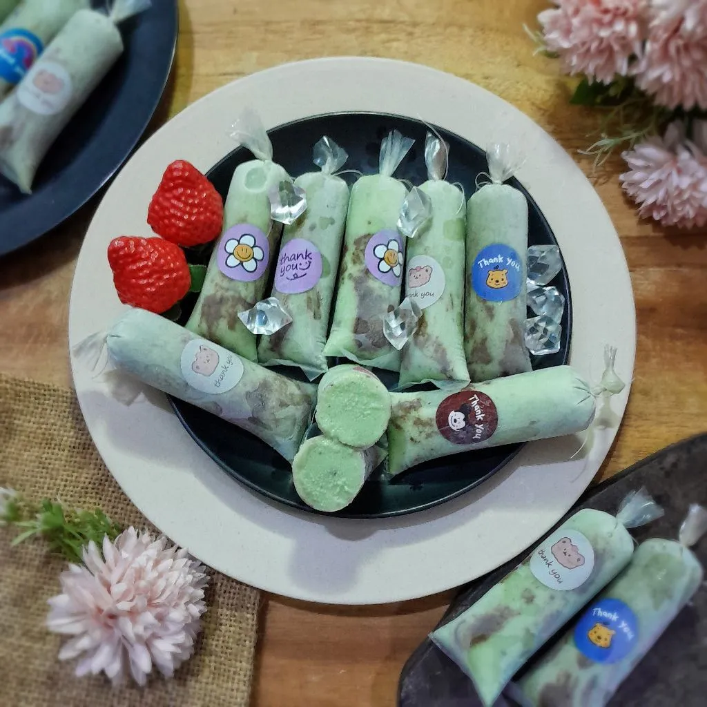 Es Mambo Matcha Caramel Cookies