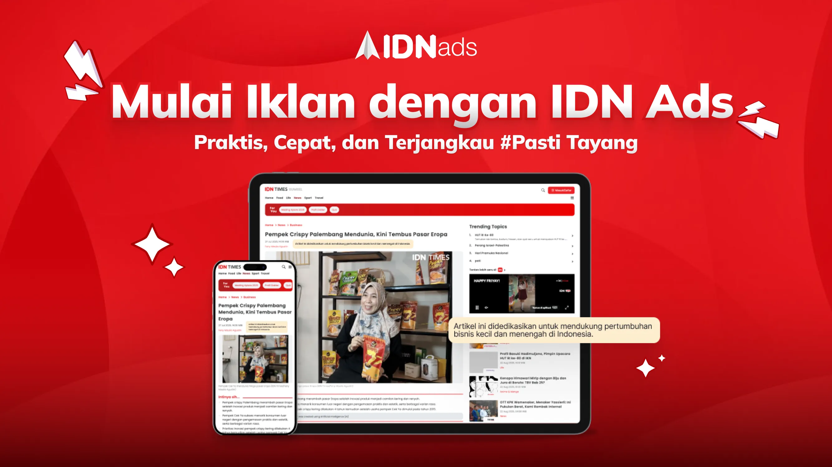 ​Cara Efektif Promosikan Bisnis UMKM Lewat IDN Ads