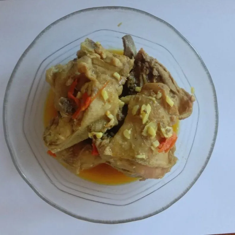 Rendang Ayam Pedas Rawit