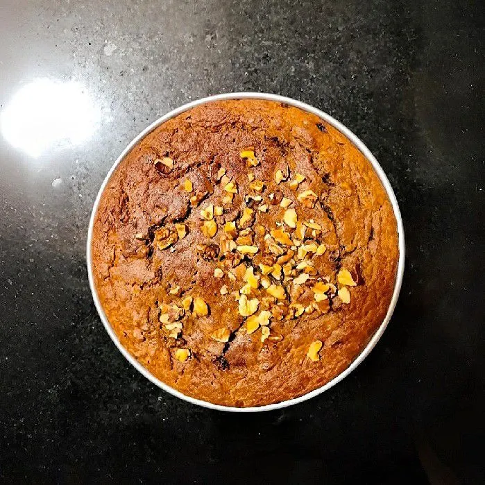 Banana Walnut Loaf Cake