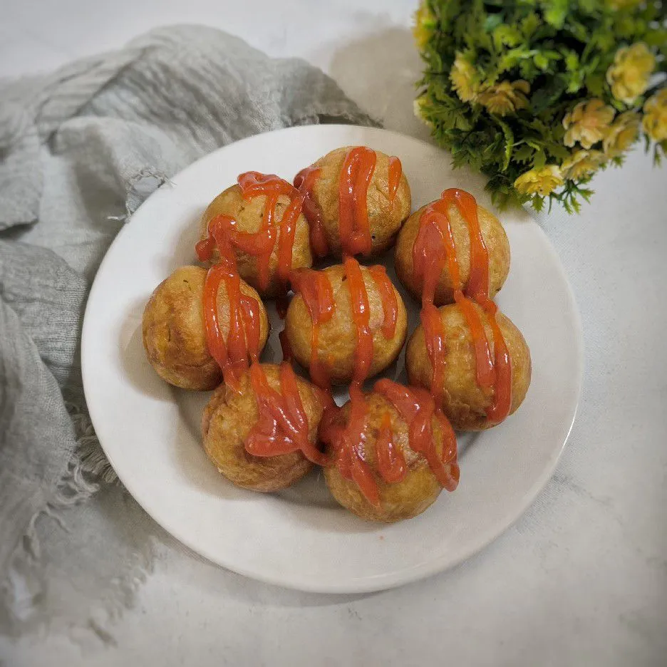 Takoyaki Telur Puyuh Sosis