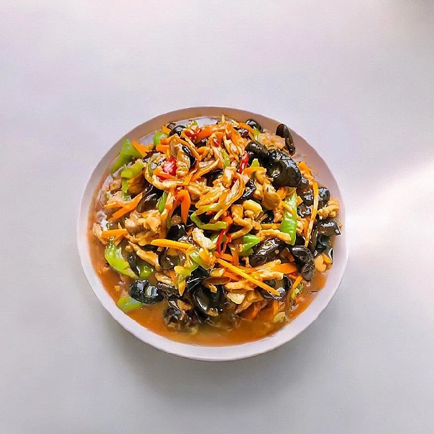 Shredded Pork Black Fungus