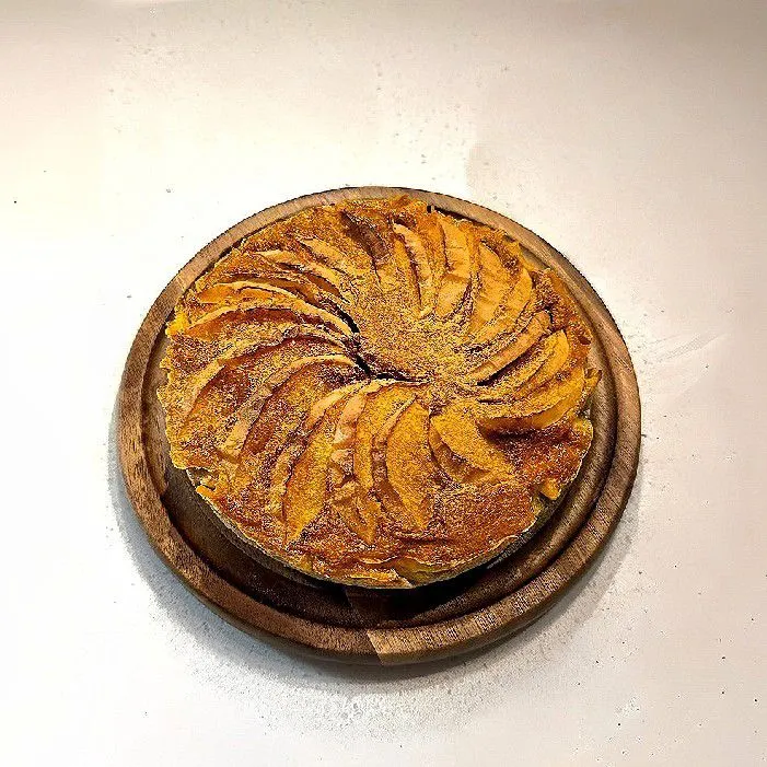 Oat Banana Apple Cake