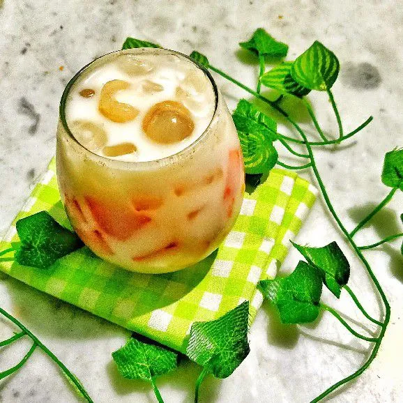 Susu Dingin Campur Pepaya Lengkeng #SeptemBERDAYA