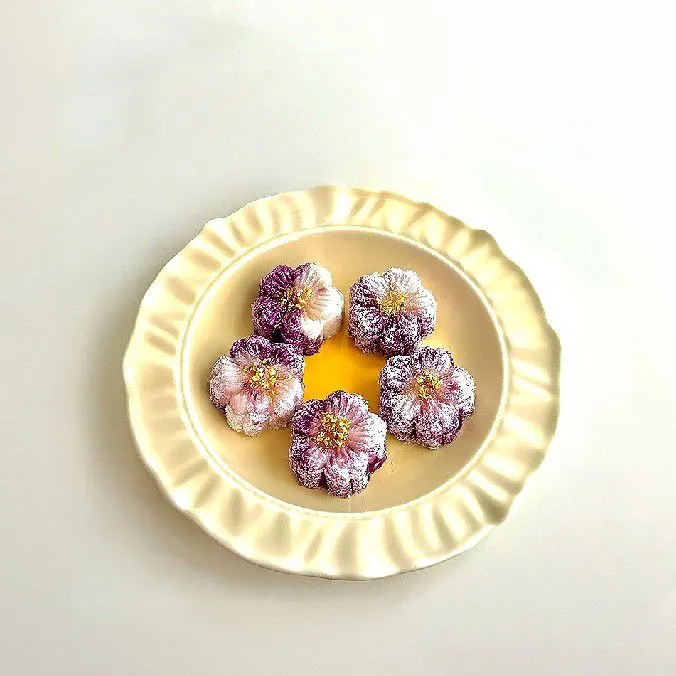 Purple White Yam Blossom