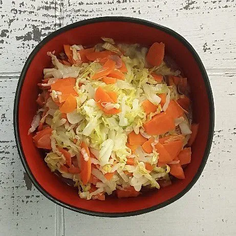 Tumis Wortel & Sawi Putih