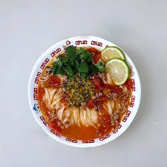 Tomato Noodle Soup