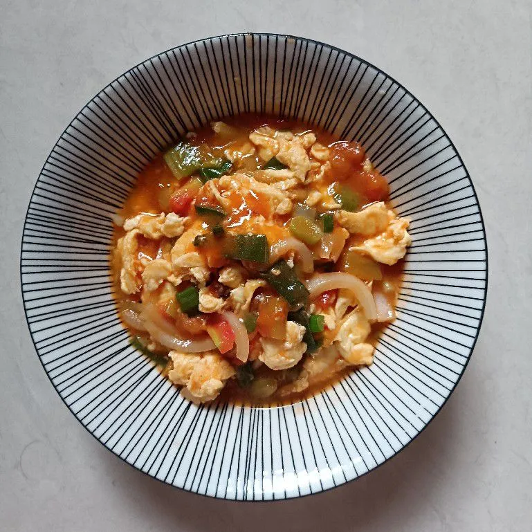 Tumis Tomat Telur Endul