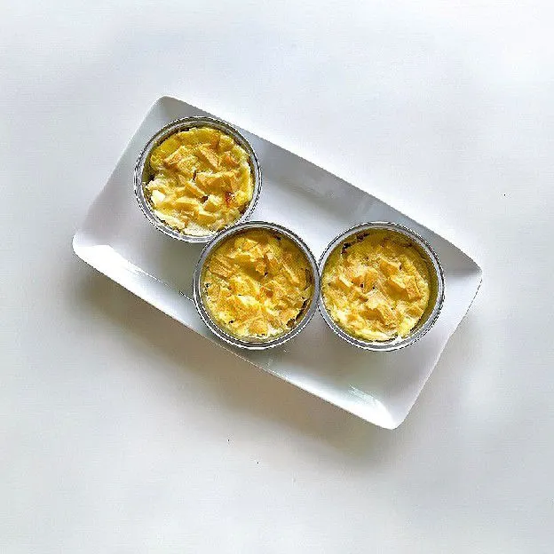 Apple Egg Pudding Cups