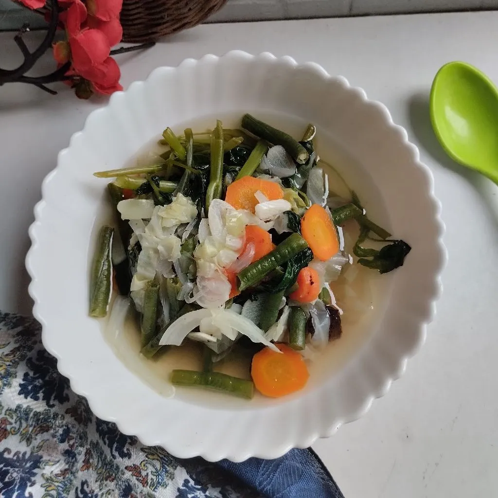 Asem Bening Sayur Kangkung