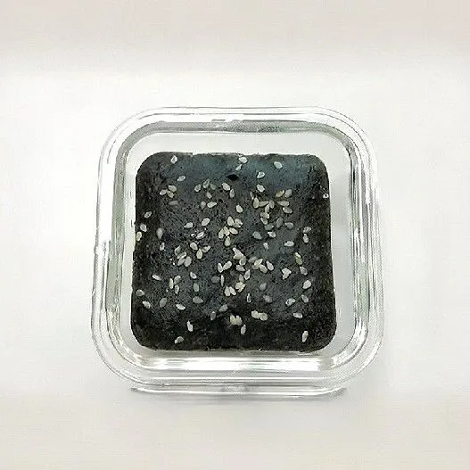 Milky Black Sesame Cake