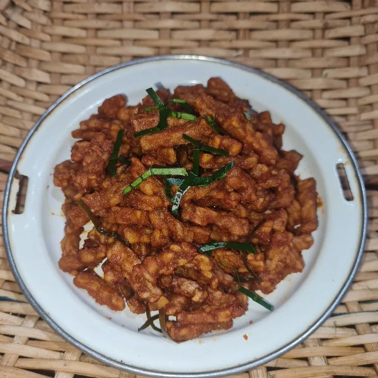 Tempe Orek Daun Jeruk