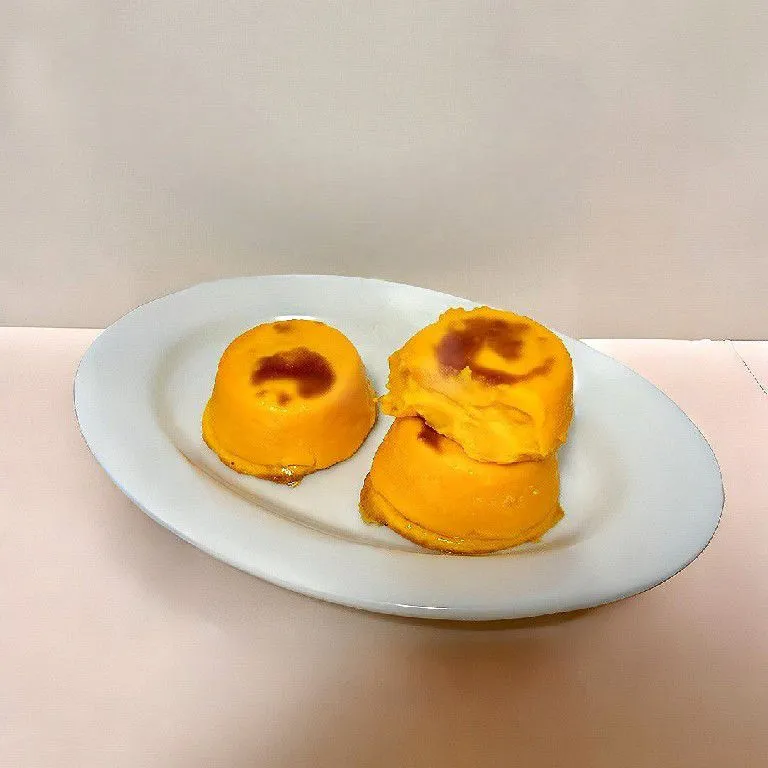 Golden Potato Custard Cake