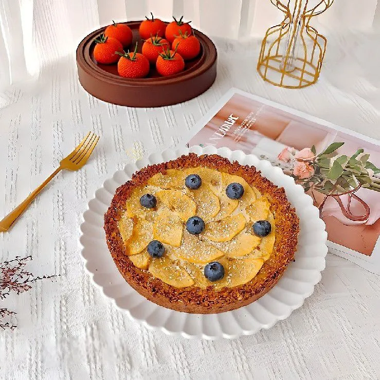 Golden Apple Oat Tart